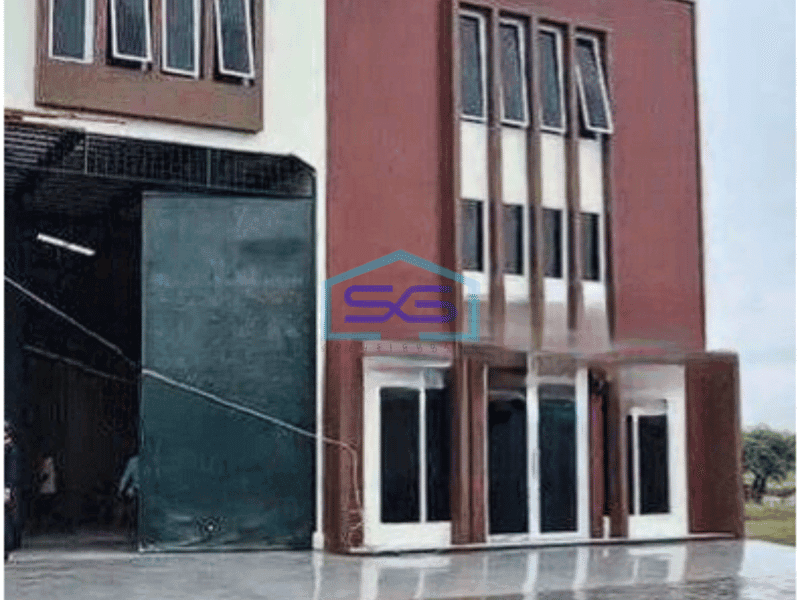 Disewakan gudang bagus 1100m2 di Jl. Raya Salembaran Teluk Naga