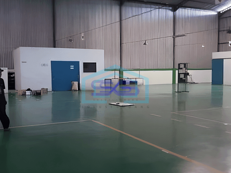 Disewakan gudang lokasi di curug, Tangerang