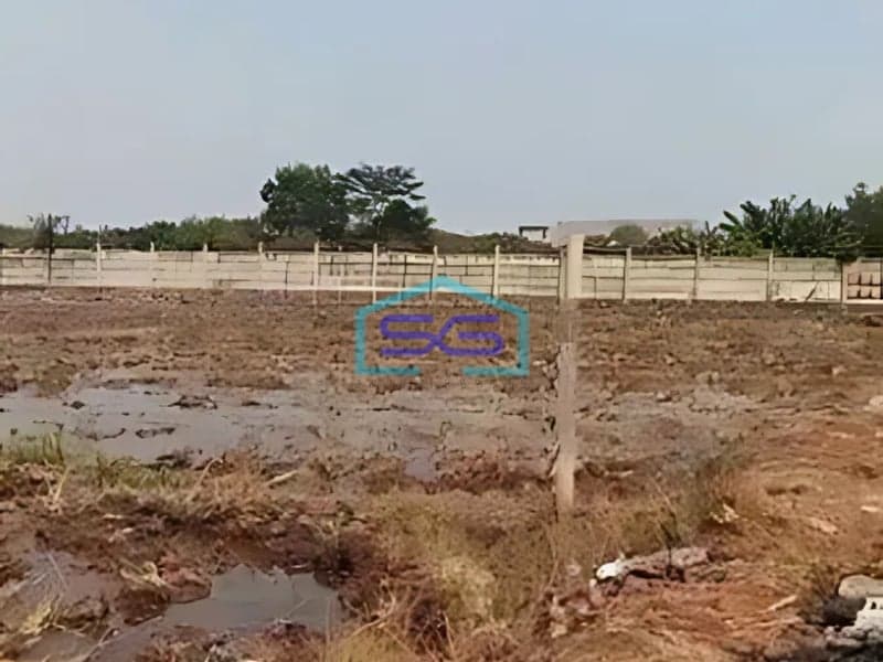 Dijual Tanah Strategis Pinggir Jalan Kawasan Pergudangan Pabrik Karawang Barat Bekasi