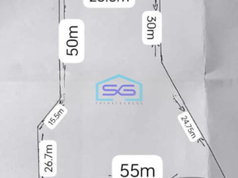 Disewakan Tanah Lokasi Bebas Banjir Luas  2550 m² di Serpong Tangerang Selatan
