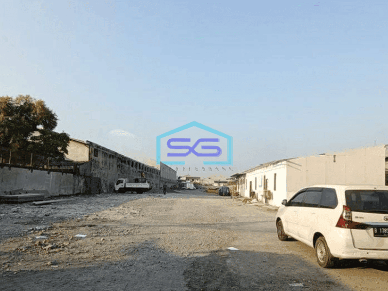 Disewakan Tanah Murah Sudah Uruk Dan Full Pagar Akses Kontainer Di Kenjeran Surabaya LT 4590m2