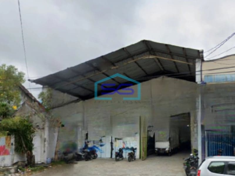 Disewakan Gudang Luas Tanah  1400 m² Lokasi Mantrijeron Yogyakarta