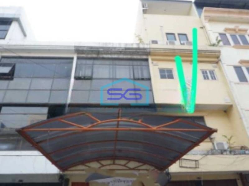 Dijual Ruko Niaga Roxy, Cideng, Gambir, Jakarta Pusat Luas Bangunan 375 m²