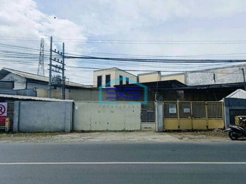 Disewakan Gudang Murah Strategis Jln Raya Benowo Surabaya Akses Kontainer LT 1700m2