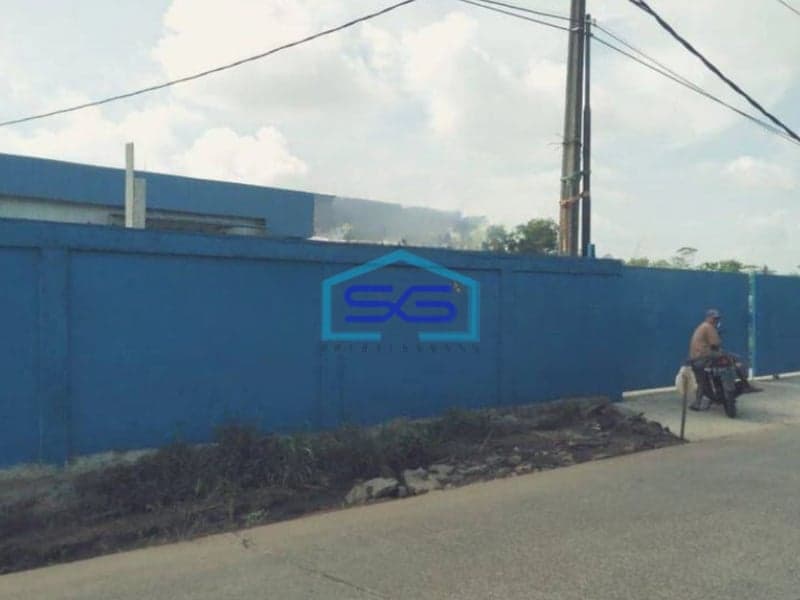Dijual Gudang Pinggir Jalan Raya Bantar Panjang Cileles di Tigaraksa Tangerang LT 3800m2