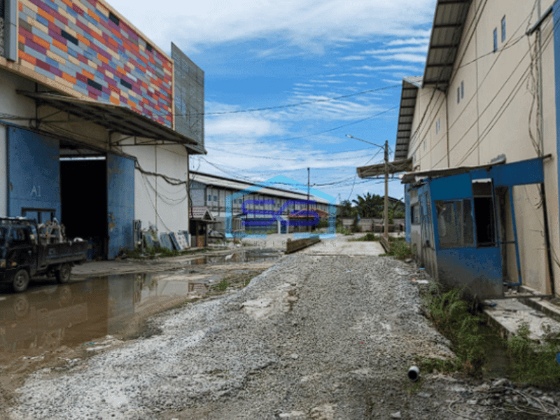 Disewakan 3 Unit Gudang Gandeng di Komplek Pergudangan Jl Bumi Mas Km 12 Palembang Luas 600m2