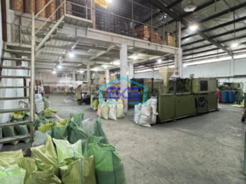 Dijual Gudang Ex Pabrik Plastik Siap Pakai di Benda Tangerang Luas Tanah 1933m2