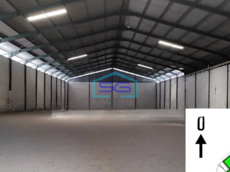 Disewakan gudang di walisongo km 8 semarang barat Luas Bangunan 1877 m²