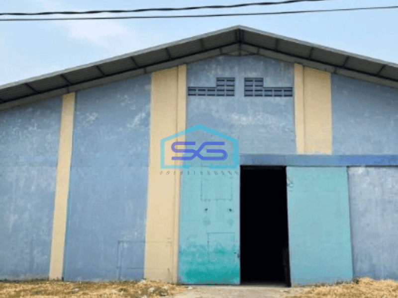 Dijual Gudang Akses Container Luas Bangunan  1242 m² di Dadap Tangerang