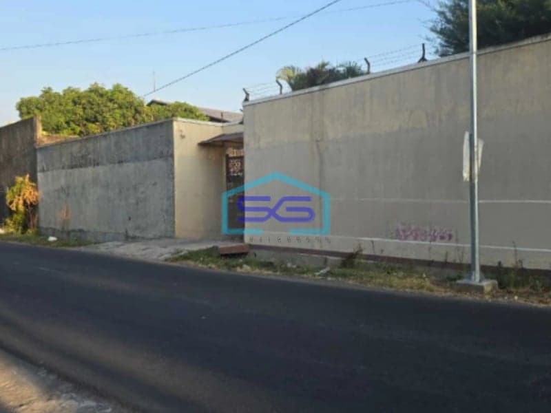 Disewakan Tanah Strategis Sudah Tembok Keliling di Solo Bebas Banjir