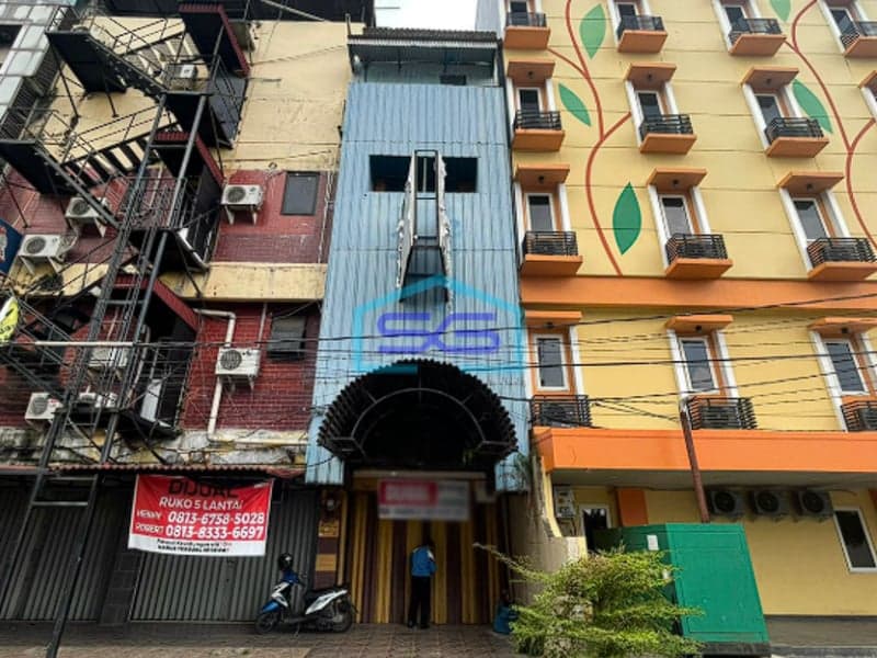 Dijual Ruko Komplek Ilir Barat Permai depan Ramayana Palembang LB 224m2