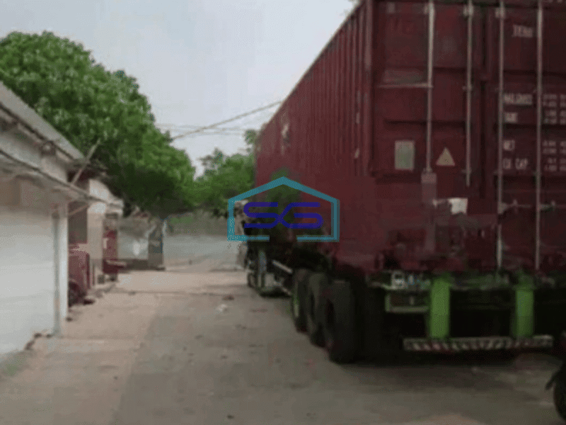 Dijual Gudang Luas Bangunan  4000 m² Lokasi Strategis di Sepatan Timur Tangerang Bisa Akses Container