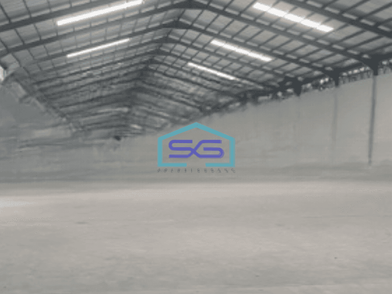 Dijual Gudang Ada Loading Dock Luas Bangunan  2100 m² di Tangerang