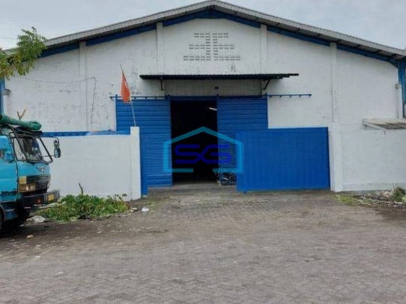 Disewakan Gudang di Kawasan Pergudangan Bumi Maspion Romokalisari Surabaya LB 2215m2 Bagus HGB