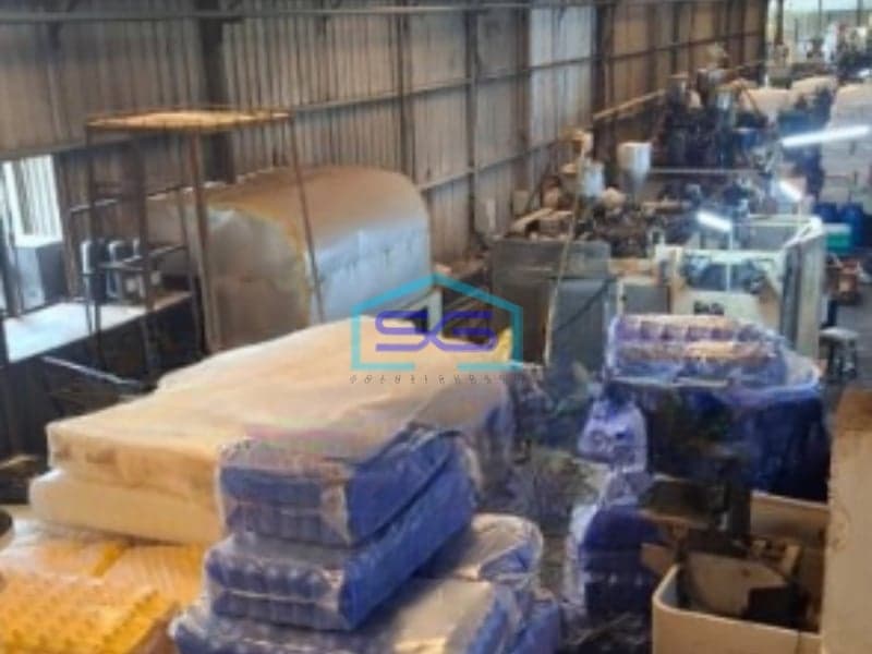 Dijual Pabrik Akses Container 40 Feet Luas Tanah 3918 m² Lokasi Cikupa Tangerang