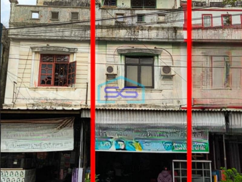 Dijual Ruko 3 Lantai di Zona Komersil Jalan Bangau, Palembang LB 120m2