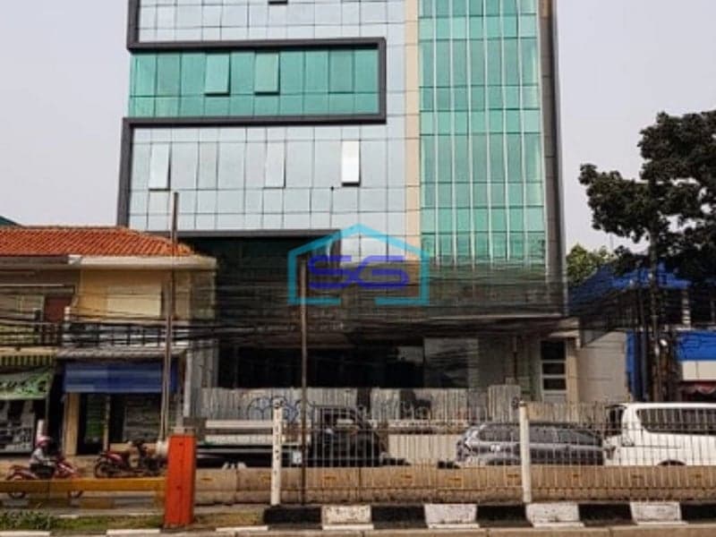 Disewakan Gedung Baru Ventilasi Bagus, Basement di Mampang Prapatan Jakarta Selatan LB 1781m2