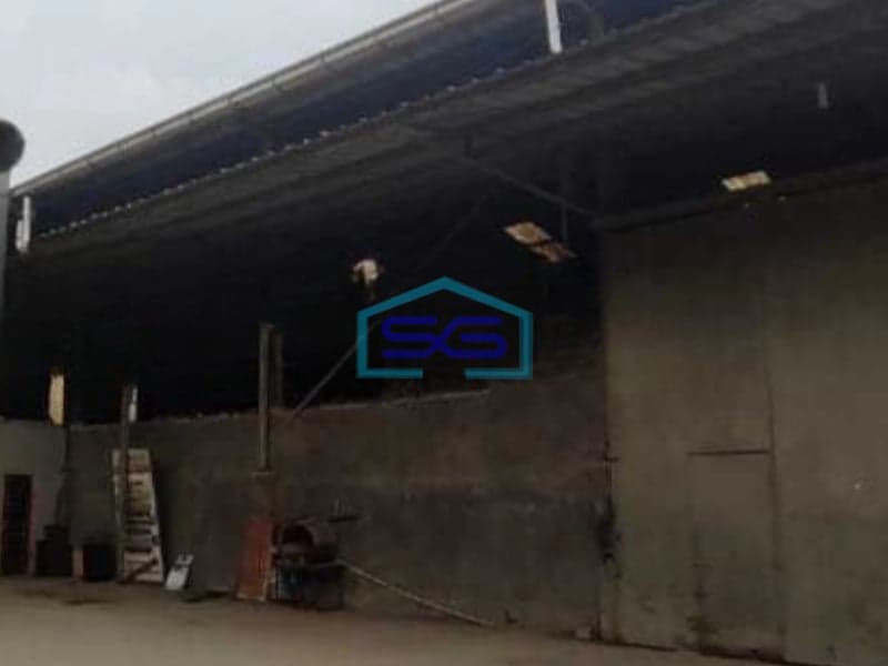 Disewakan Gudang Akses Container 40 feet Luas Bangunan 2190 m² di Tangerang