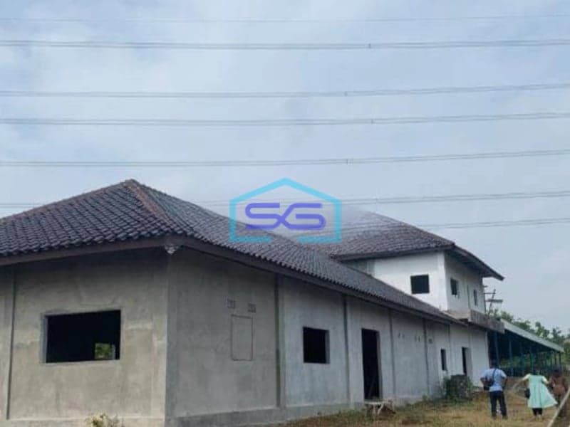 Disewakan Gudang Zona Industri Bangunan Baru Luas 2,5 Hektar Lokasi Klaten