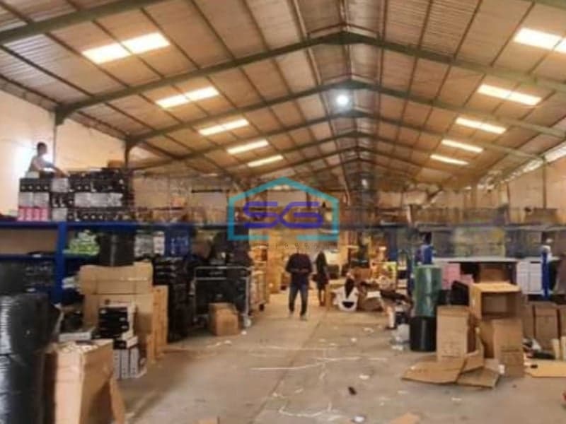 Disewakan Gudang Luas Bangunan  2584 m² Lokasi Bebas Banjir di Kosambi Tangerang
