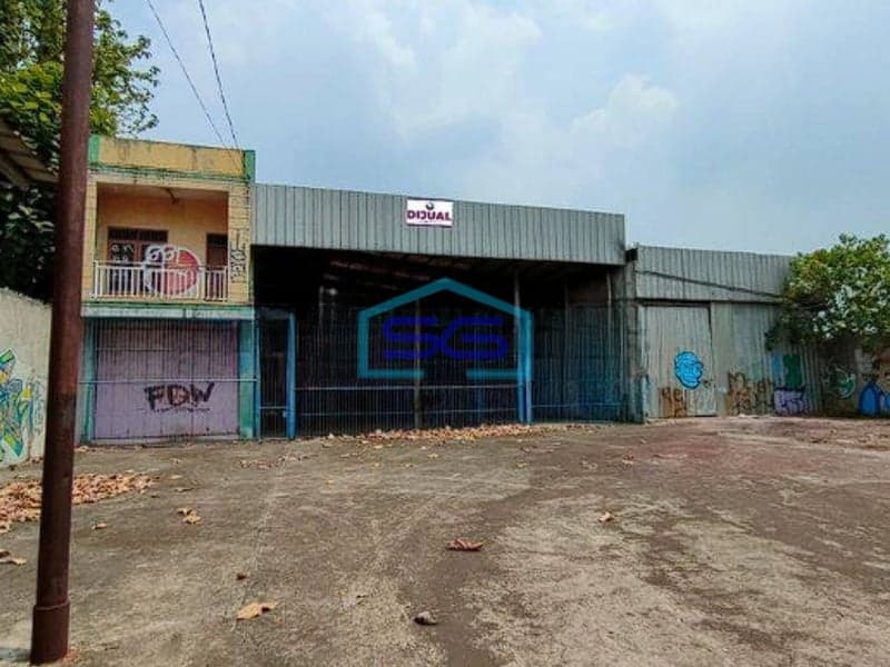 Disewakan Gudang di Jl Raya Ciangsana Gunung Putri, Kab Bogor Luas Tanah 1250m2