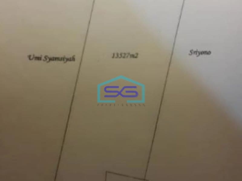 Dijual Tanah Strategis Siap Bangun Luas Tanah 13499m2 SHM Zona Industri di Klaten Jawa Tengah