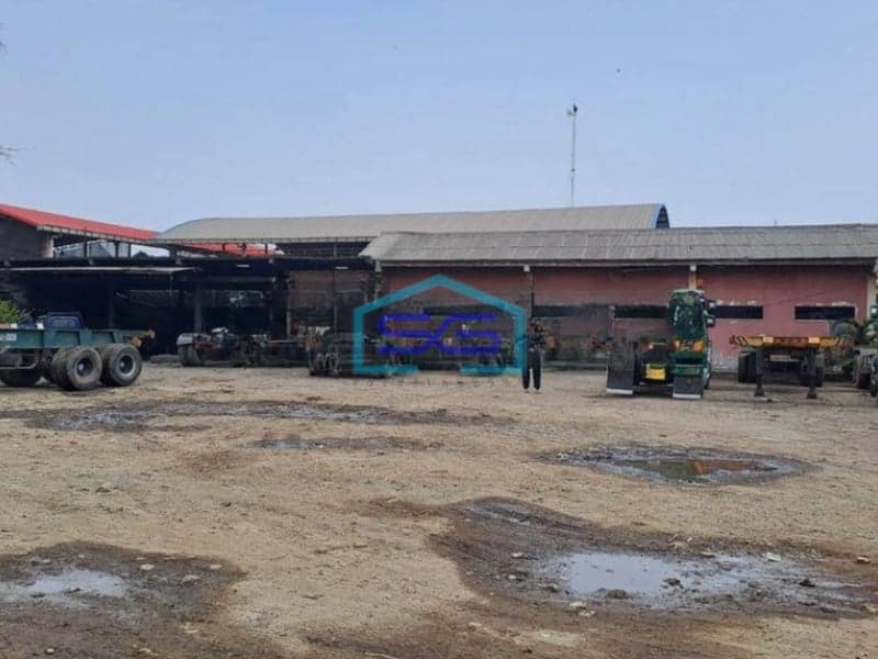 Dijual Cepat Murah Tanah 1800m2 Pool Garasi Container di Plumpang Jakarta Utara Dekat Dengan Pelabuhan Tj Priok