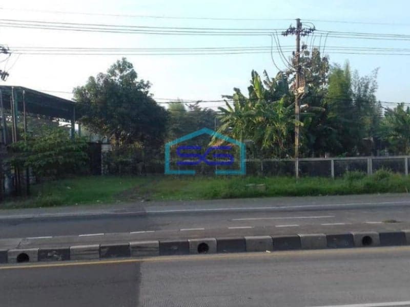 Dijual Pabrik Bangunan Kokoh Siap Pakai Strategis Jln Raya Bypass Krian Sidoarjo LT 49519m2