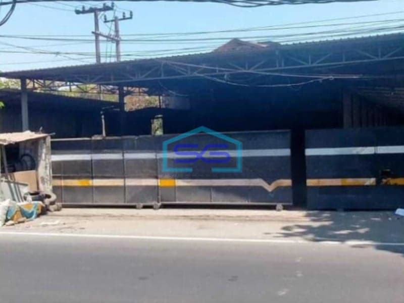 Dijual Gudang Siap Pakai Raya Kletek, Sidoarjo Luas Bangunan  1718 m²