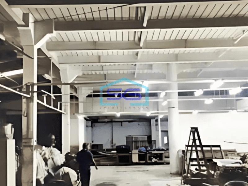 Dijual Cepat Gudang Kamal Jakarta Utara Bisa Akses Kontainer 40 feet tinggi celling 6m