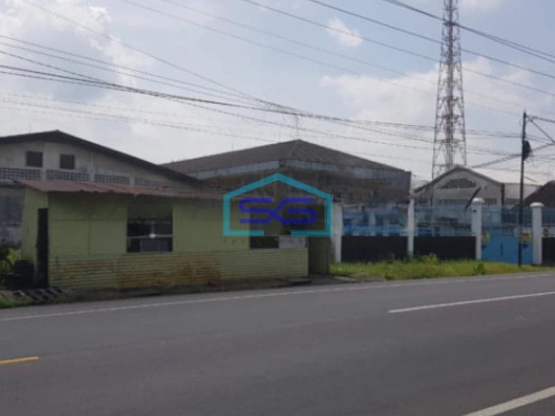 Dijual Gudang Atau Pabrik Strategis Pinggir Jalan Raya Sumpah Pemuda Solo LB 4600m2