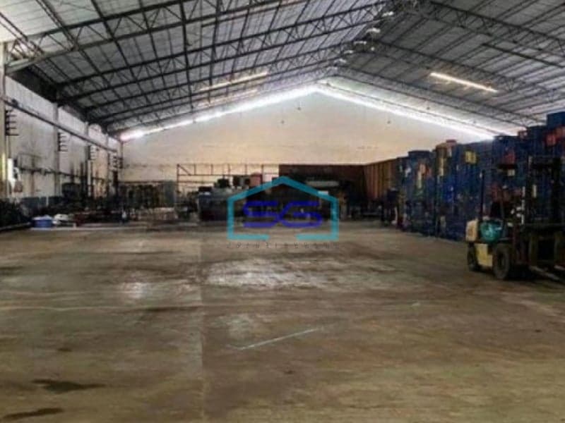 Disewakan Gudang Ijin Industri Siap Pakai Dekat Tol dan Bandara Waru Sidoarjo Jawa Timur LB 7562m2