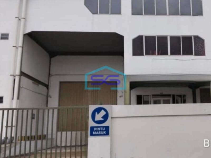 Disewakan Gudang Ada Kantor Luas Bangunan 766 m²  di Jababeka Bekasi