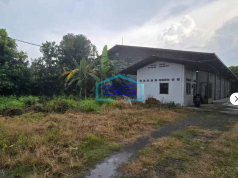 Dijual Gudang Strategis Zona Industri Luas Tanah 2280m2 Lokasi Grogol Sukoharjo Jawa Tengah