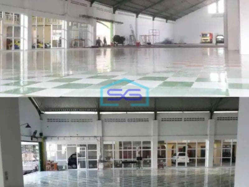 Disewakan Gudang Besar Murah Serbaguna Lokasi di Bantul Yogyakarta LT 2000m2