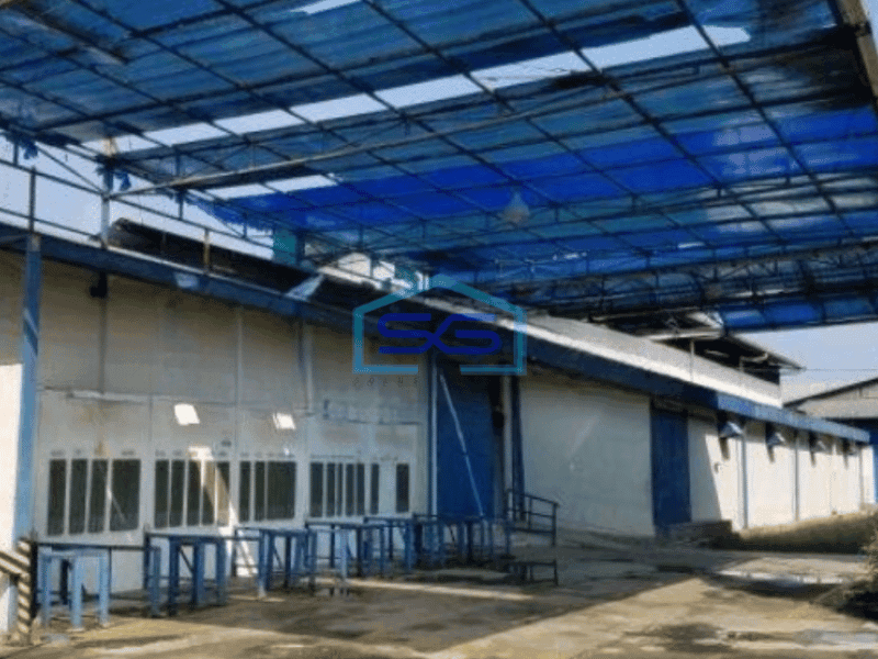 Dijual Pabrik di Pinggir Jalan Raya Bantar Gebang Bekasi Luas Bangunan 5283 m²