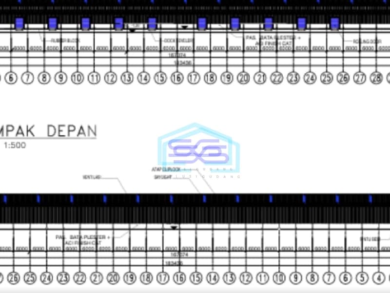 Disewakan Gudang Lokasi Strategis di Delta Silicon Lippo Cikarang Bekasi Luas Bangunan  7912 m²