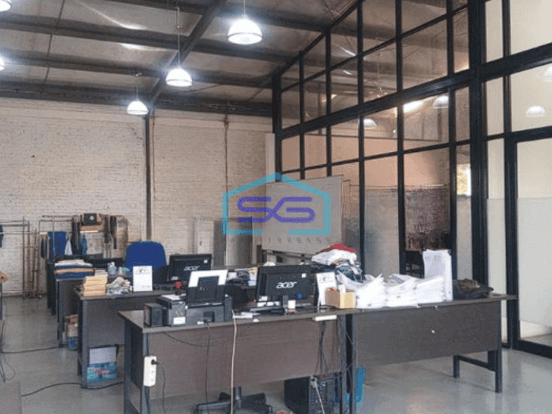 Disewakan Gudang Jl Raya Cikunir Bekasi Straregis Dekat Toll Bebas Banjir LB 850m2