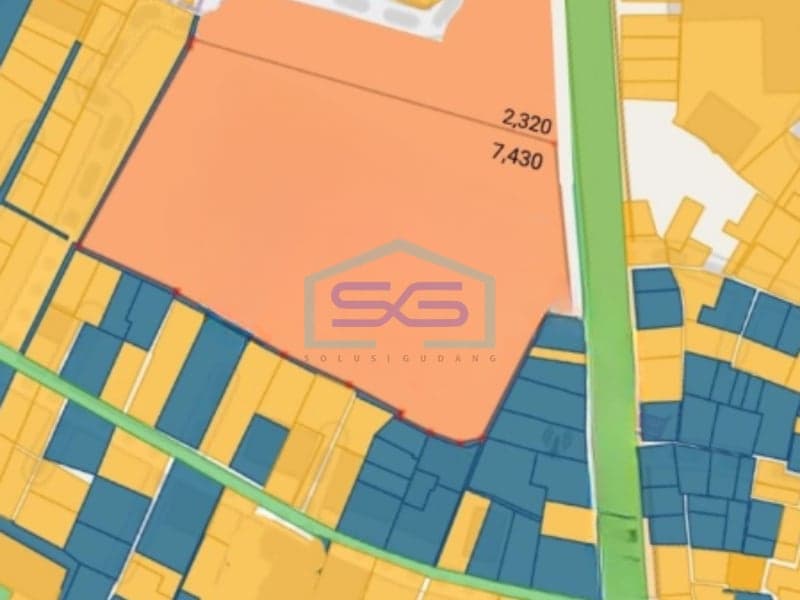 Dijual Tanah Kav di Moh Toha Bandung Luas Tanah 9750m2