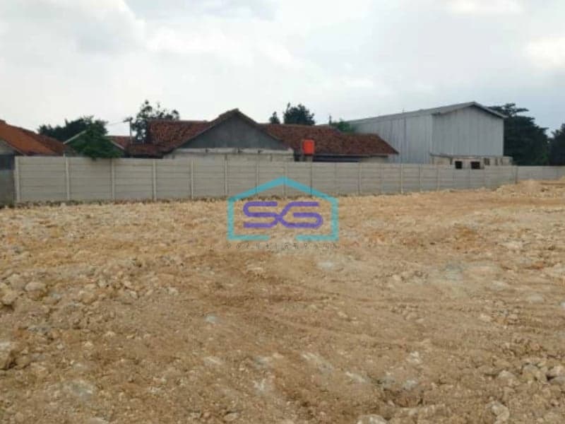 Disewakan Tanah Lahan Siap Pakai Lokasi Jalan Mt Haryono Setu Bekasi LT 9300m2