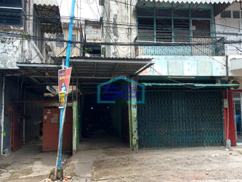 Dijual Ruko 2 unit 3 Full di Jalan Manumbing Kepandean Baru Lapangan Hatta Palembang LB 340m2