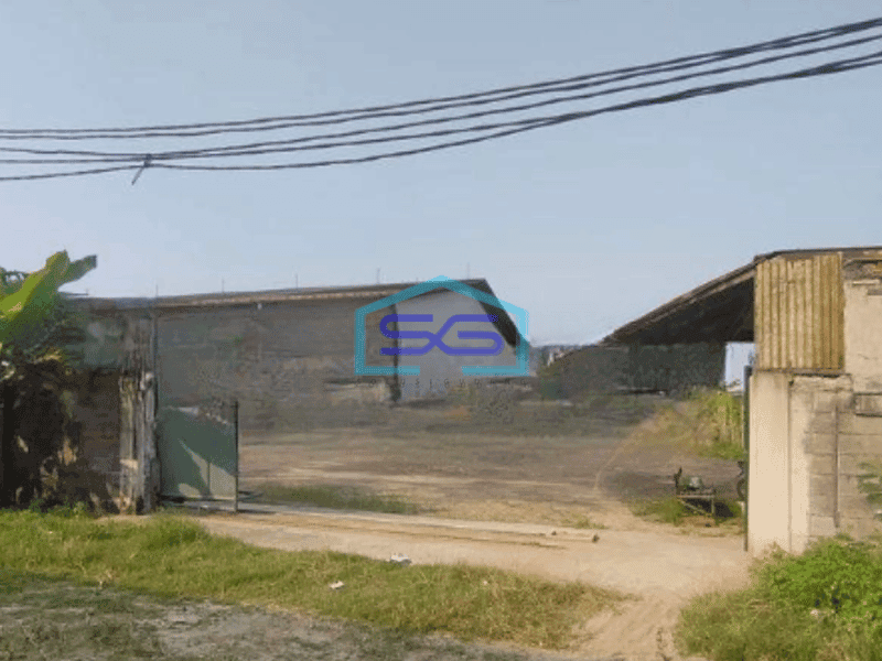 Dijual Gudang Ex Pabrik Luas Bangunan  3000 m² di Pasar Kemis Tangerang