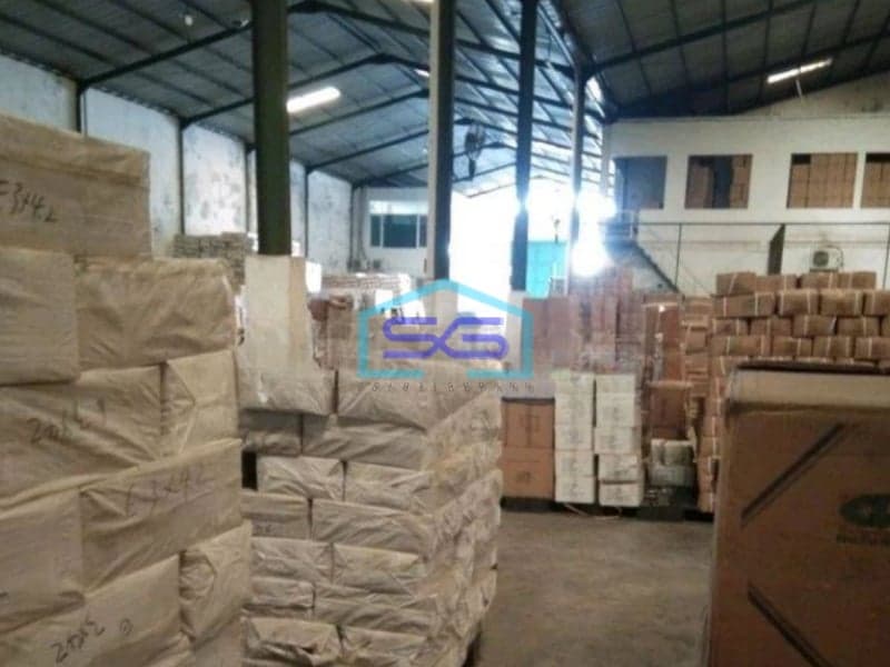 Dijual Murah Gudang Bagus Strategis Di Balongbendon Krian Sidoarjo LT 6000m2