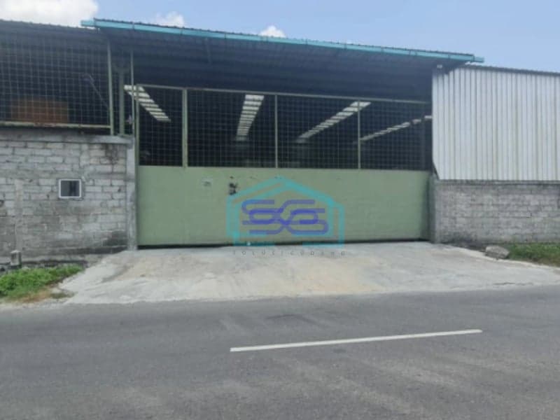 Dijual Gudang Strategis Zona Kuning Pinggir Jalan Raya Solo Sukoharjo Luas 2569m2