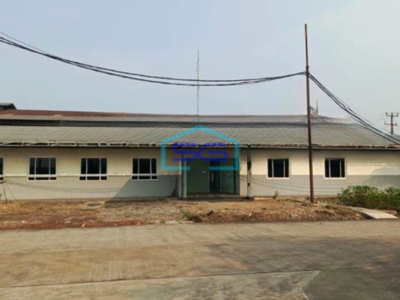 Dijual Pabrik Murah Tidak Banjir Luas Bangunan 13000 m² Lokasi Jatake Tangerang
