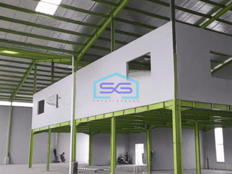 Disewakan Gudang Zona Industri Di Cikupa Tangerang Banten Luas 1728m2