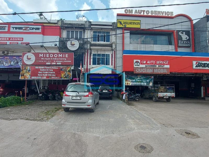 Disewakan Ruko 3 Lantai di Jalan R. Soekamto Kemuning Palembang LT 226m2