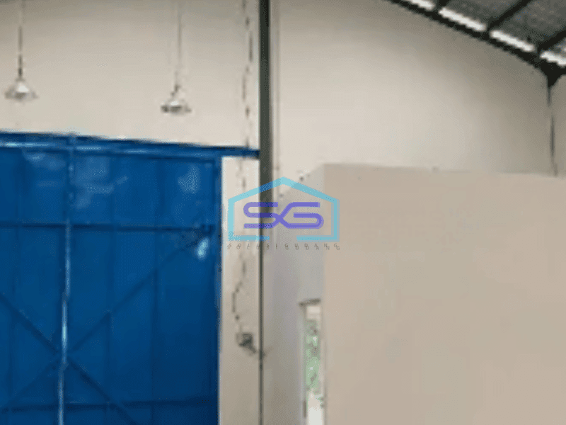 Disewakan Gudang Pasar Kemis Tangerang Siap Pakai Luas 230m2 Rapih