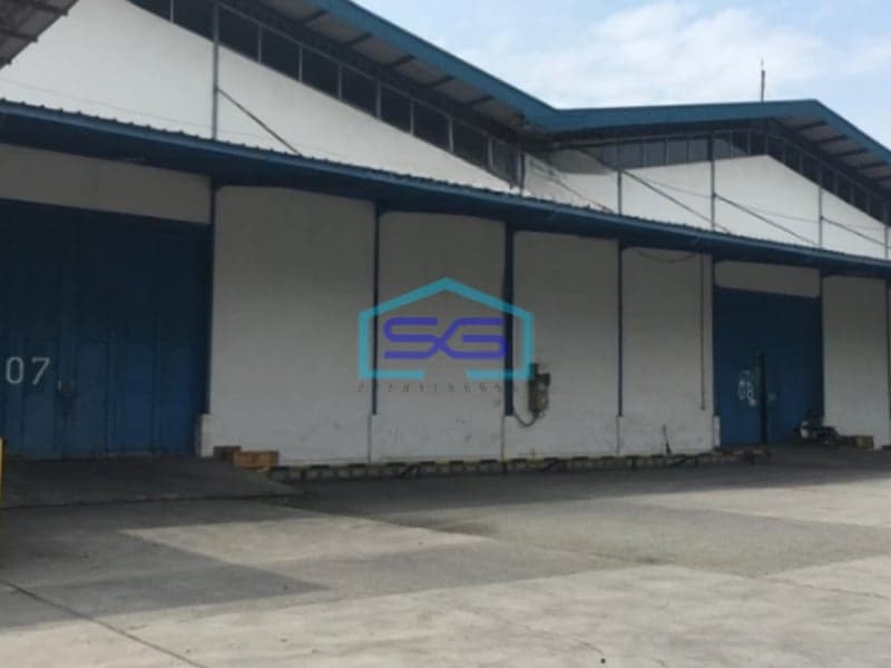 Disewakan Gudang 6 Pintu Di Kawasan Industri Cikarang Bekasi Luas Bangunan 9300m2