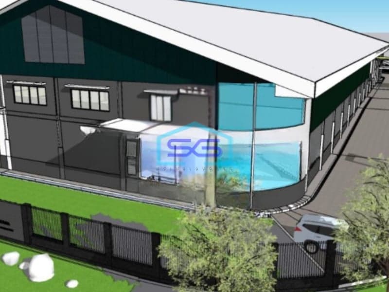 Disewakan Gudang Delta Silicon Di Cikarang Pusat Bekasi Luas Bangunan 2580m2